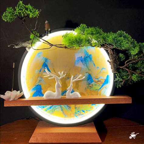 Golden Meadows LED Incense Burner Zen Garden | myBageecha