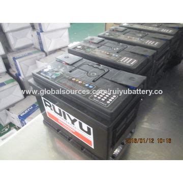DIN55 sealed lead acid Korean car battery | Global Sources
