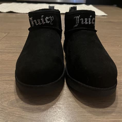 Brand new NWT juicy couture boots. Ugg style. Size... - Depop