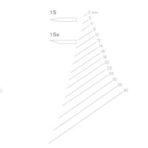 Pfeil - Wood palm gouges - Set 6 pieces - LS B