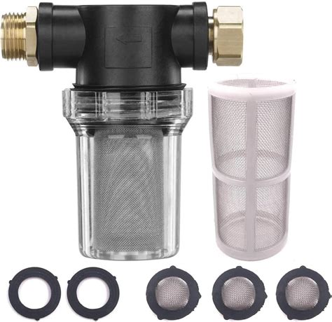 HuaYao 2Pack Sediment Filter Attachment for Garden Hoses India | Ubuy