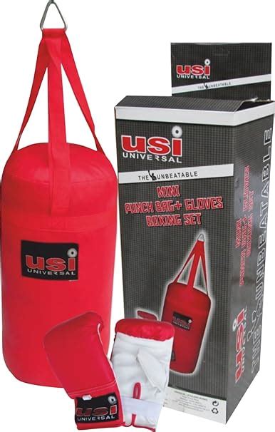 Buy USI UNIVERSAL 1001 Mini Boxing Kit, Mini Punching Bag Set, Vinyl ...