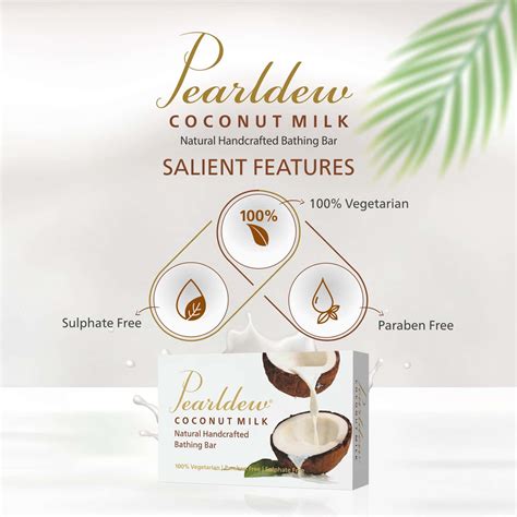 Buy PEARLDEW COCONUT MILK BATHING BAR 75 GM | SHEA & COCOA BUTTER ...