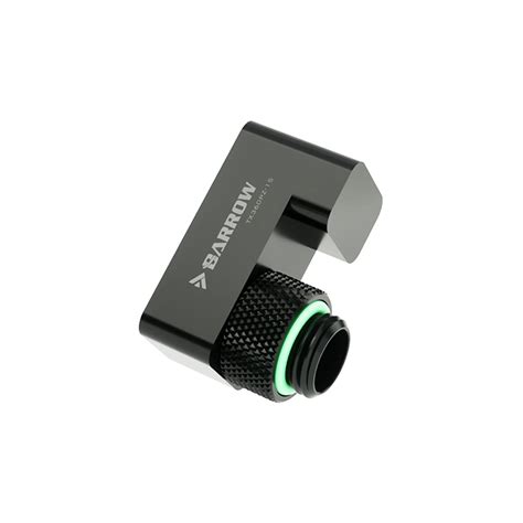 Barrow G1/4" 360Ã‚° Rotary Offset Adapter 15mm Fitting - Black : Amazon ...