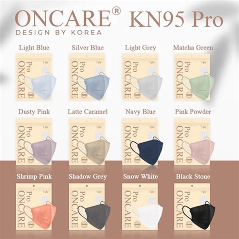 Jual Masker KN95 PRO ONCARE PREMIUM 5ply Earloop Model KOREA isi 10 pcs ...