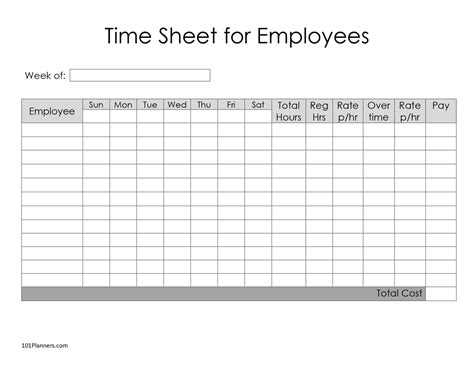 Image result for Employee Weekly Timesheet