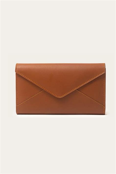 Kelby Huston - Tan Carolena Clutch - Elahe