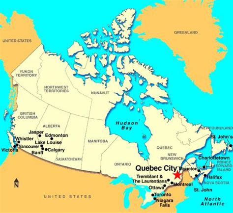 Image result for Quebec City Map