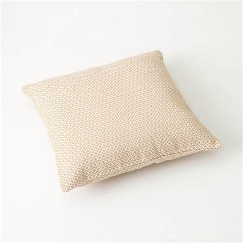 Buy Garnet Beige Textured Cushion Cover- Cotton- Set of 2- 40 x 40 cm ...
