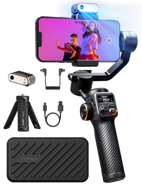 Amazon.com: Gimbal Stabilizer Smartphone iPhone Video: iPhone ...
