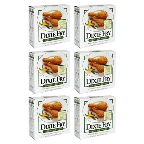 Buy Dixie Fry 10-Ounce Original Recipe Coating Mix for Fried Chicken ...