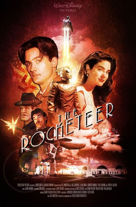 THE ROCKETEER | Rocketeer movie, Film posters art, Poster