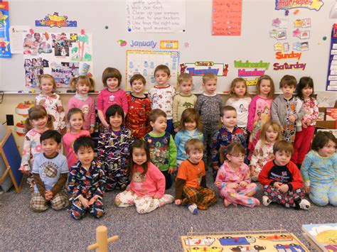Pajama Day At Preschool