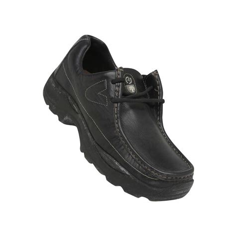 Buy Woodland Men's Black Softy Leather Boots - 5 UK/India (39 EU) at ...