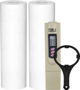 dhruv hub PP Spun Sediment Filter Cartridge Combo With TDS Meter ...