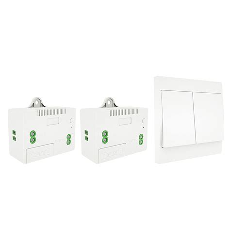 Ubervia® 110-230V Wirel Light Switch and Receiver Kit Self-Powered ...