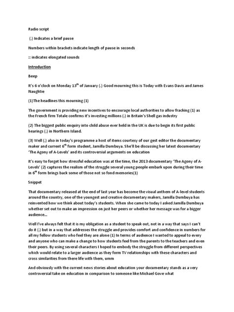 Image result for Sample Radio Ad Script