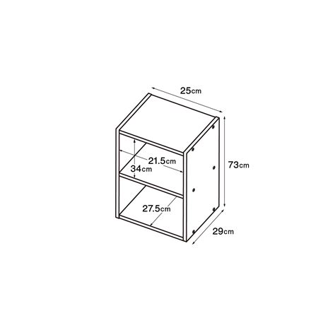 PULP BOARD BOX / SLIM-SIZED / 2-TIER
