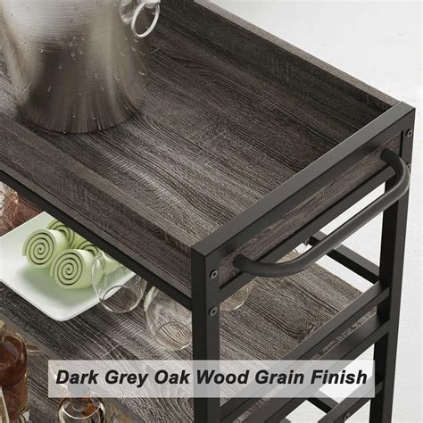 BON AUGURE Bar Cart, Home Bar Serving Cart on India | Ubuy