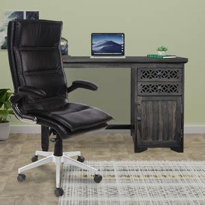 OAKLY high back series Leatherette Office Adjustable Arm Chair Price in ...