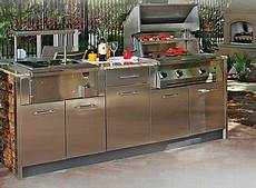 Outdoor Kitchen Cabinets Stainless Steel by Best Outdoor Kitchen Cabinets For Your Outdoor Kitchen Outdoor Kitchen Cabinets Stainless Steel