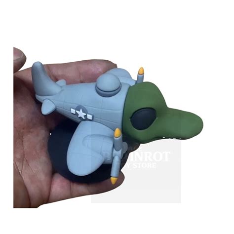 Bombardino Crocodilo Toy - Viral Italian Brainrot Meme Collectible ...