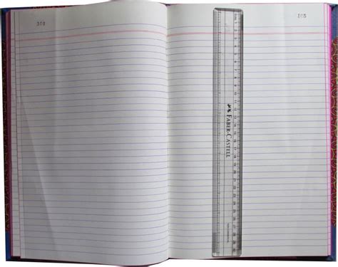 Shyamaraj Single Line Long Register 300 Pages SD300 1-Part Multi ...