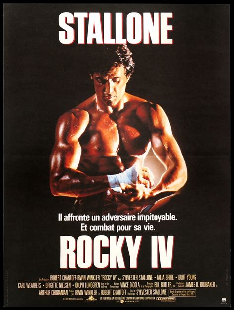 Rocky IV (1985) Original French Movie Poster - Original Film Art ...
