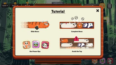 Haru Pandas Slide - WildTangent Games