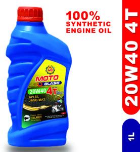 MOTO BLASE 2OW40 4T Full Synthetic Heavy Duty Engine Oil Price in India ...