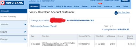 HDFC Bank — account blocked - been left stranded - credit card