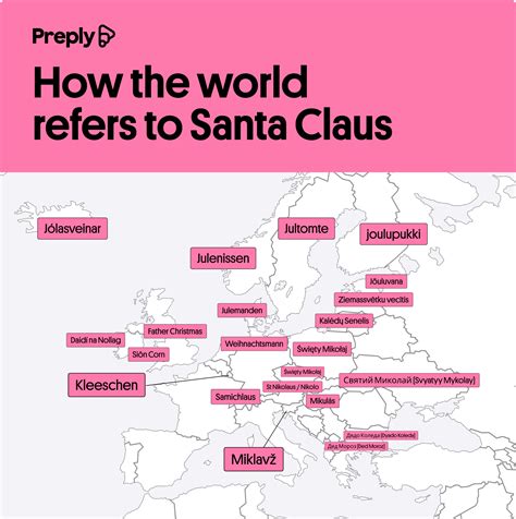 How the World Refers to ‘Santa Claus’