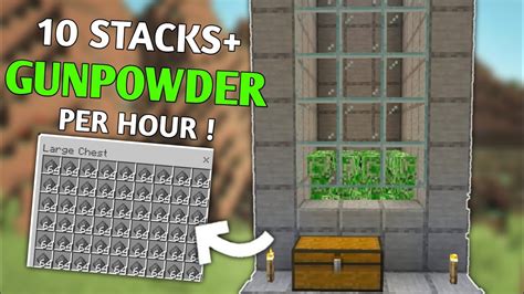 Image result for Minecraft Creeper Farm Tutorial