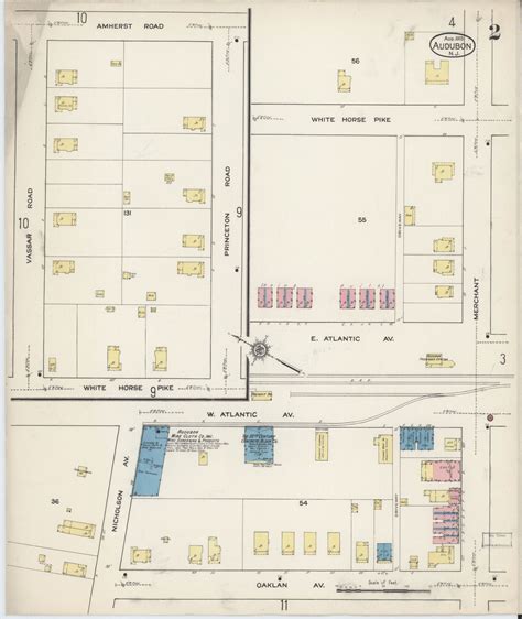 Image 2 of Sanborn Fire Insurance Map from Audubon, Camden County, New ...
