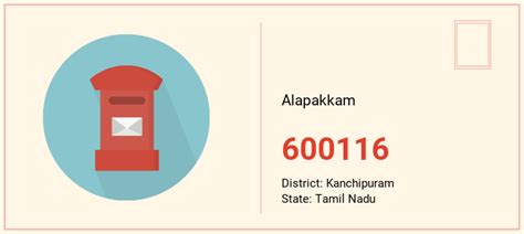 Alapakkam Pin Code, District Kanchipuram Tamil Nadu - PinCodeArea.in