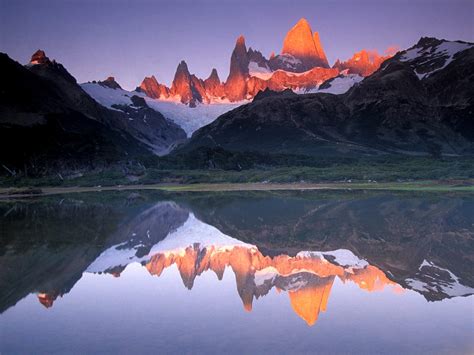 Parque Nacional Los Glaciares National Park, Argentine ~ Great Panorama ...