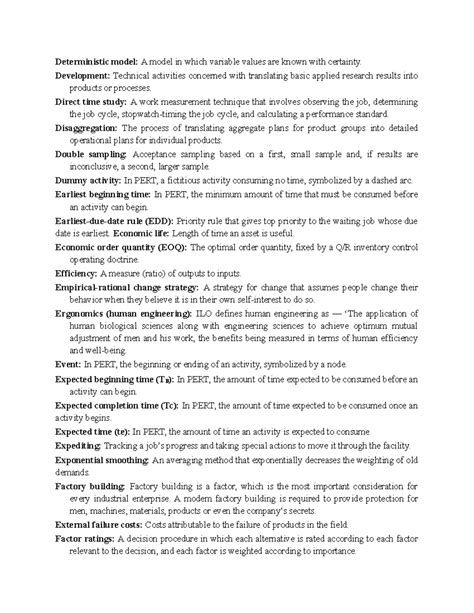 Image result for Deterministic Model Example