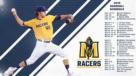 2019 Murray State Baseball Schedule Released - College Baseball Daily