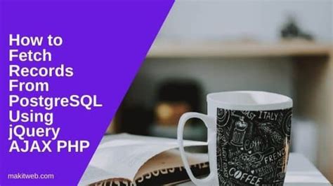 How to Fetch Data From Database in Model Form Using Ajax.php 的图像结果