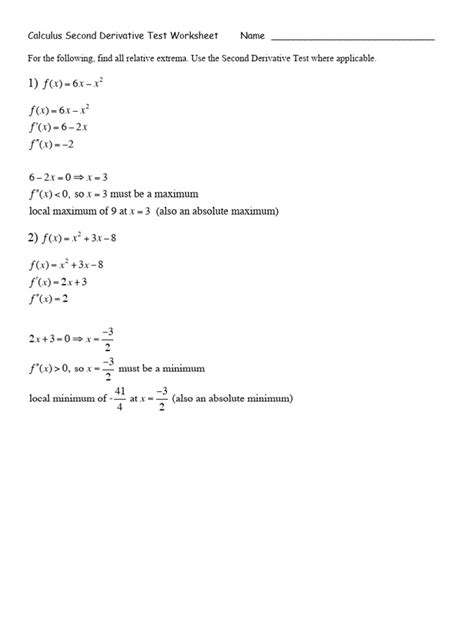 Image result for Calculus Second Derivative