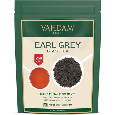 Buy Earl Grey Citrus Black Tea Online @ Best Prices in India - VAHDAM ...