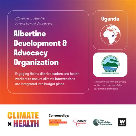 Small Grants — Climate x Health