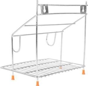 GRENTEX Chakla/Belan Kitchen Rack Steel Chakal Belan Tawa Chimta ...