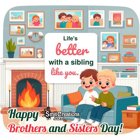 Brothers and Sisters Day Wishes - Smit Creations – Your Daily Dose of Fun.