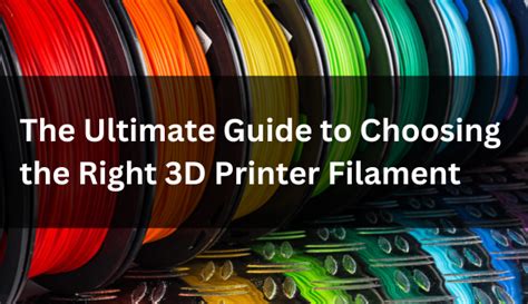 Image result for 3D Filament Types
