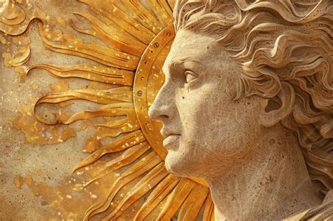 Premium Photo | Apollo God of Sun depicted in Greek mythology art with ...