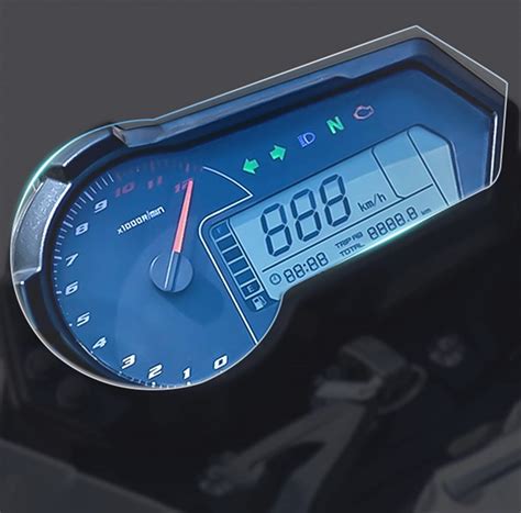 Buy YSBHSM Motorcycle Speedometer Dashboard Instrument Protection Film ...