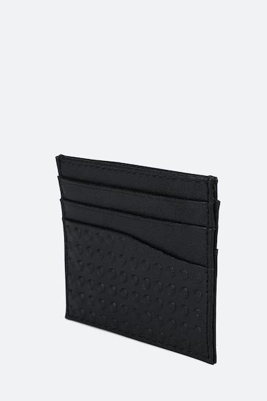Buy Men Black Solid Genuine Leather Wallet Online - 734906 | Peter England