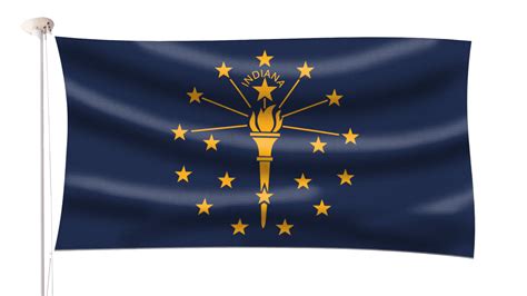 Indiana Flag - Hampshire Flag Company