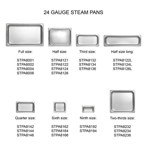 What Size Is A Hotel Pan at Leah Woodcock blog
